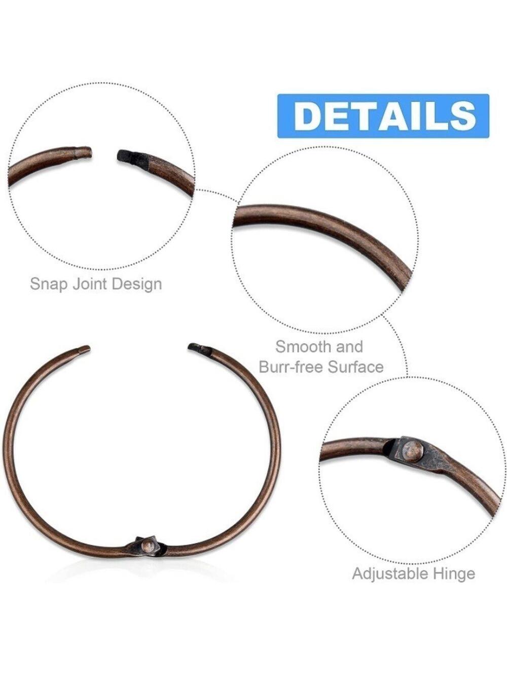 Curtain Rings Clips 24pcs - Picture 12 of 13